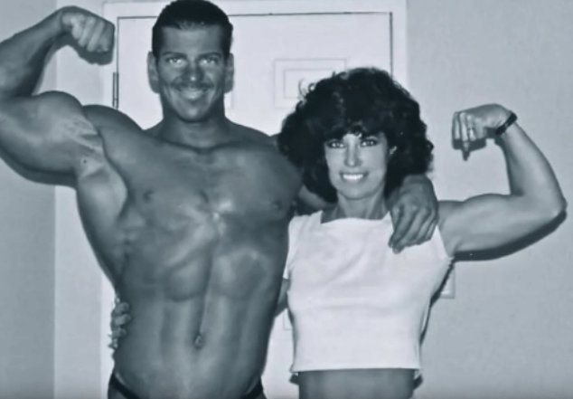 Young Rich Piana and his mother